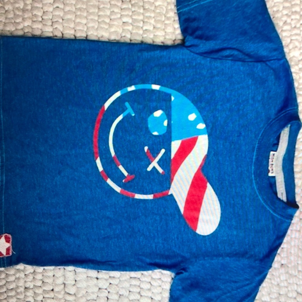 Mish Boys T-shirt Red white and blue